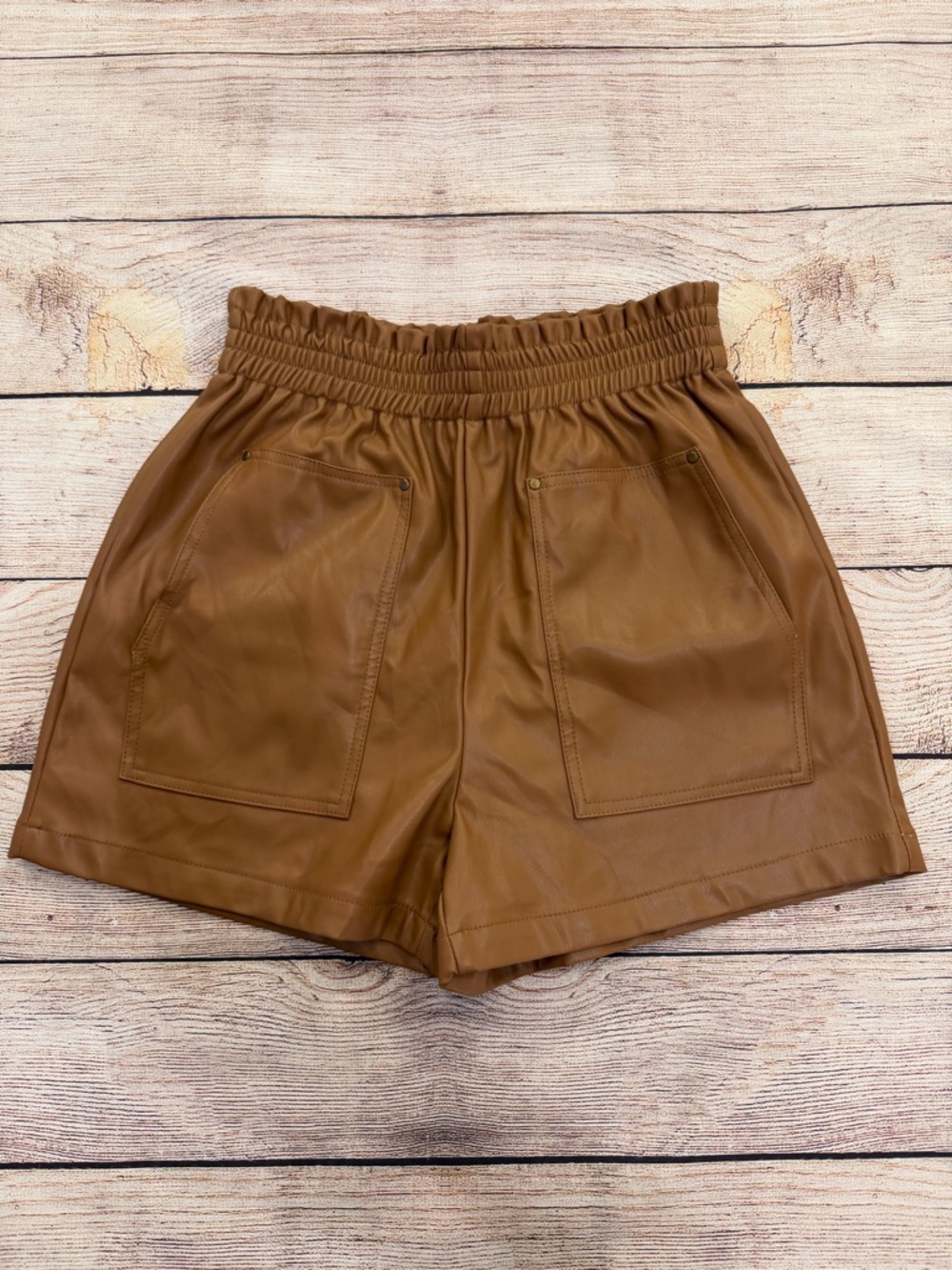 Promesa Faux Lather Shorts - Small.